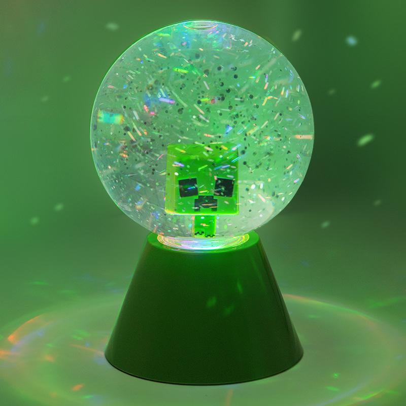 Minecraft LED Glitter Ball / Minecraft brokatowa kula świecąca