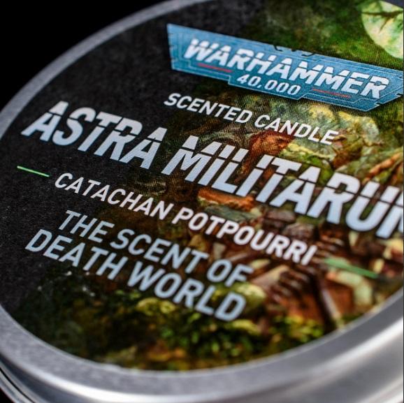 Warhammer 40000: Astra Militarum Candle / Warhammer 40000 świeczka Astra Militarum