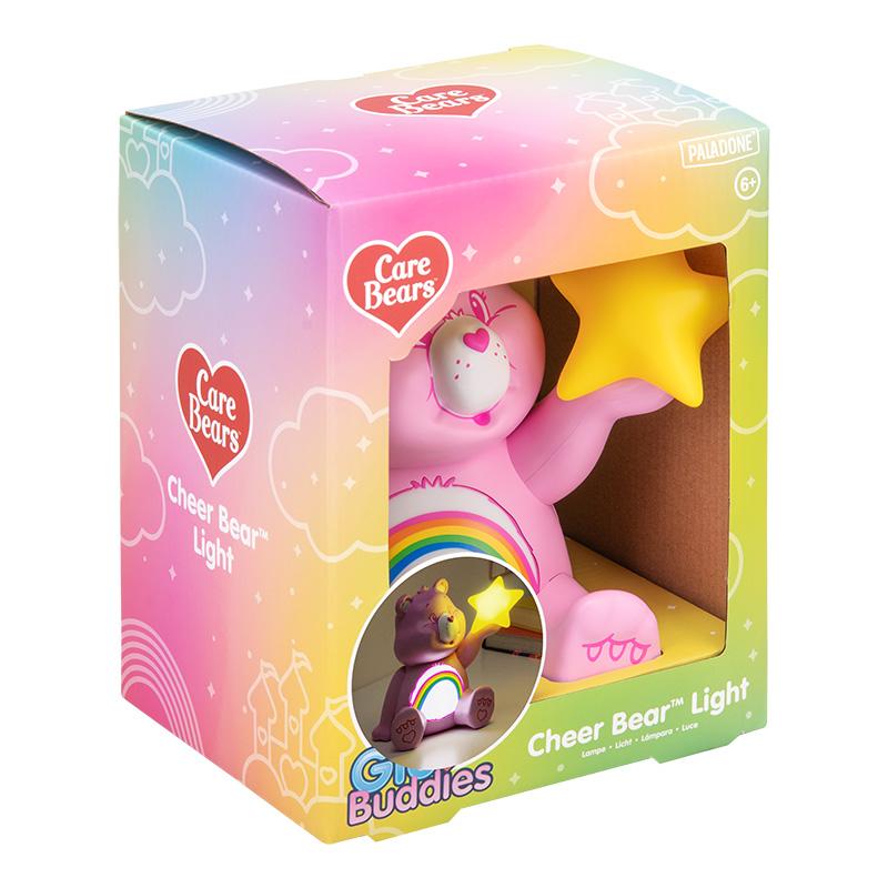 Care Bears GloBuddies Light (high: 16 cm) - Cheer Bear / Troskliwe misie lampka GloBuddies - Miś Wesołe Serce (wysokość: 16 cm)