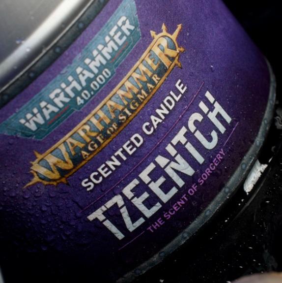 Warhammer 40000: Tzeentch Candle / Warhammer 40000 świeczka Tzeentch