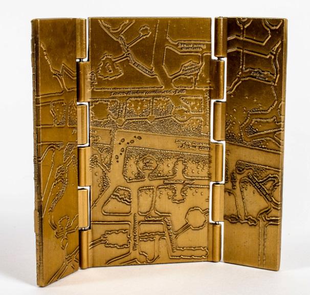 Harry Potter: Collector's Metal Marauder's Map / Harry Potter metalowa Mapa Huncwotów