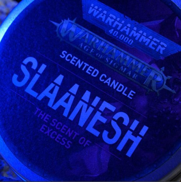 Warhammer 40000: Slaanesh Scent of Excess Candle / Warhammer 40000 świeczka Slaanesh Scent of Excess