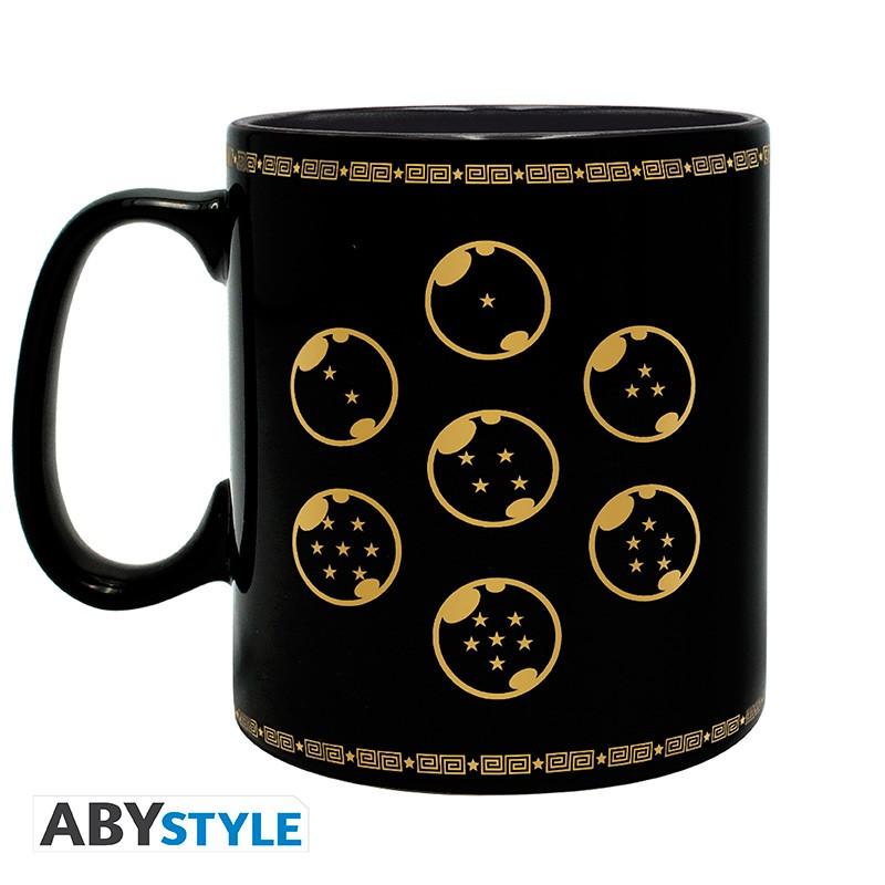 DRAGON BALL mug (460 ml) Golden Shenron / Dragon Ball kubek (460 ml) Złoty Shenron - ABS