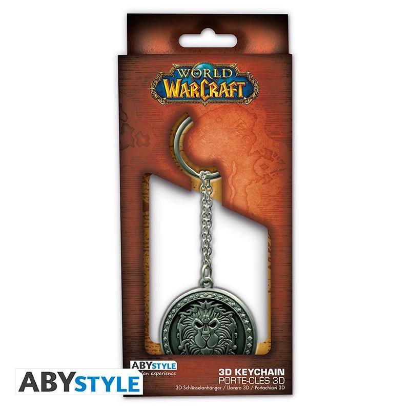WORLD OF WARCRAFT Keychain 3D - Alliance / brelok 3D World of Warcraft - Alliance - ABS