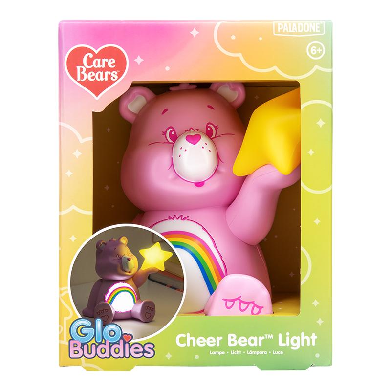 Care Bears GloBuddies Light (high: 16 cm) - Cheer Bear / Troskliwe misie lampka GloBuddies - Miś Wesołe Serce (wysokość: 16 cm)