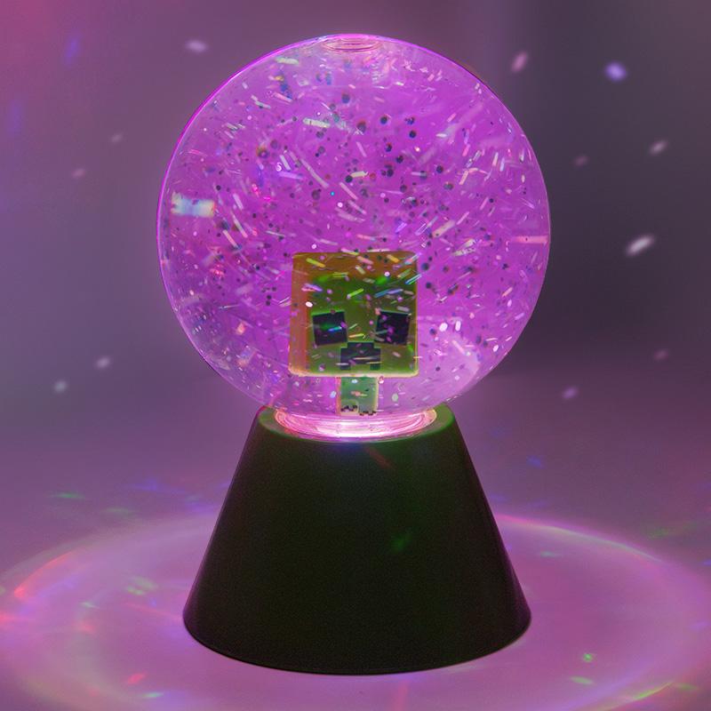 Minecraft LED Glitter Ball / Minecraft brokatowa kula świecąca