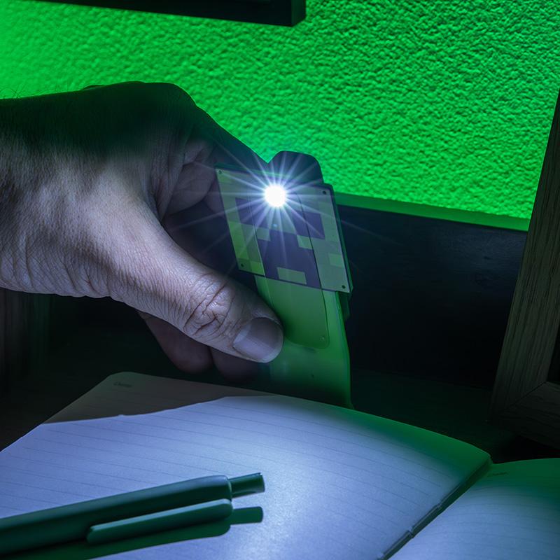 Minecraft Light & Bookmark - Creeper / Minecraft zakładka do książek i lampka - Creeper