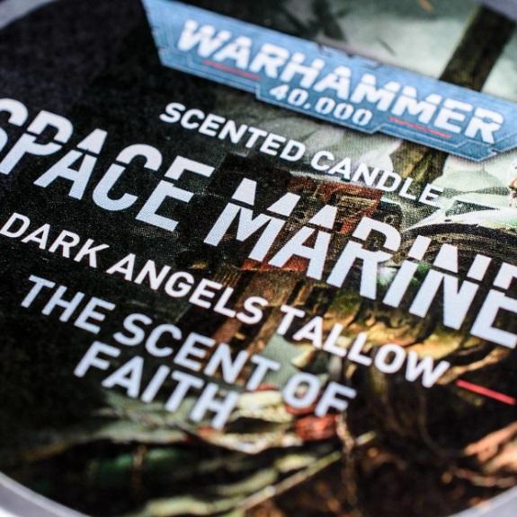 Warhammer 40000: Space Marines Candle / Warhammer 40000 świeczka Space Marines