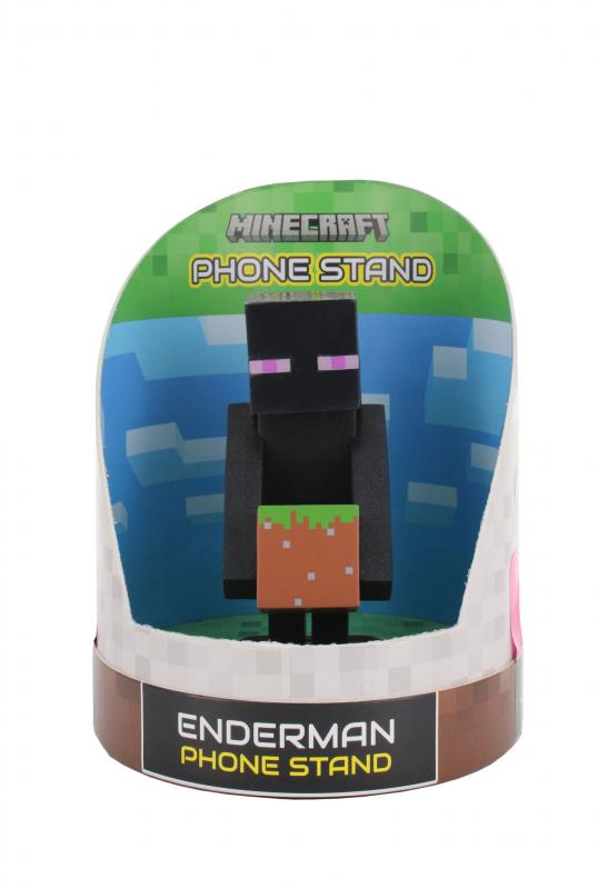 Minecraft Enderman Holdem, Earbud Holder (11 cm) / stojak na słuchawki Minecraft Enderman (11 cm)