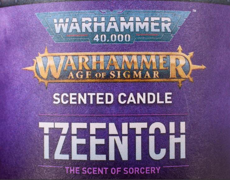 Warhammer 40000: Tzeentch Candle / Warhammer 40000 świeczka Tzeentch