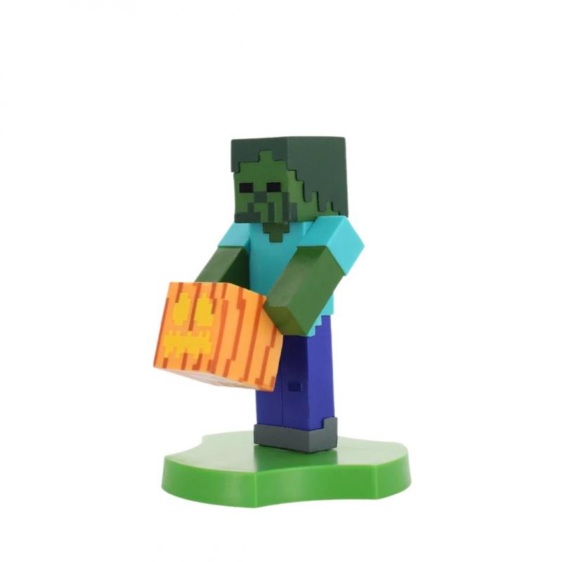 Minecraft Zombie Holdem, Earbud Holder (11 cm) / stojak na słuchawki Minecraft Zombie (11 cm)