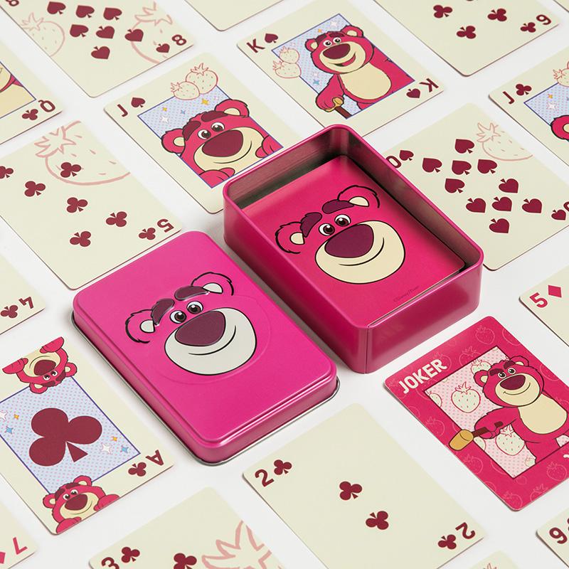 Toy Story Playing Cards in a Tin - Lotso / Toy Story karty do gry w ozdobnej puszce Miś Tuliś