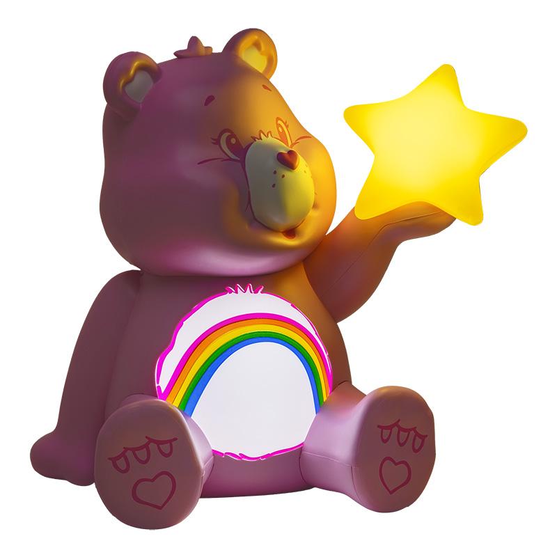 Care Bears GloBuddies Light (high: 16 cm) - Cheer Bear / Troskliwe misie lampka GloBuddies - Miś Wesołe Serce (wysokość: 16 cm)