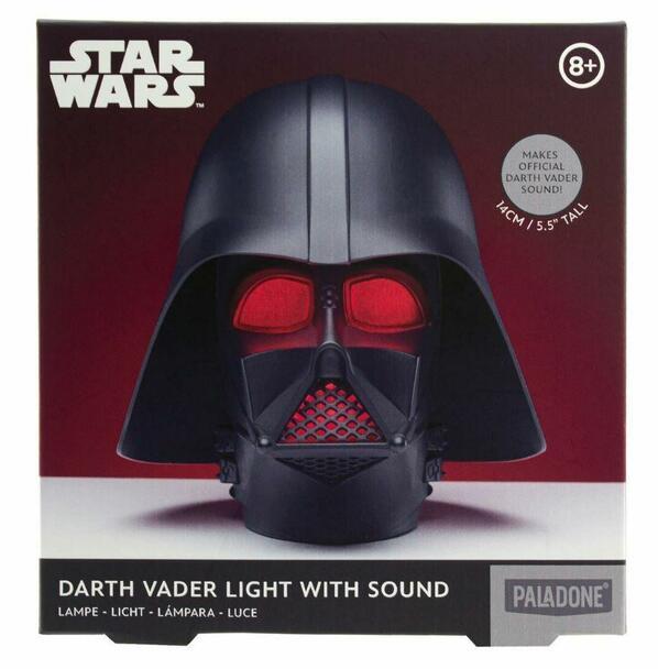 Star Wars Darth Vader Light with Sound (high: 14 cm) / Gwiezdne Wojny lampka z dzwiękiem Lord Vader (wysokość: 14 cm)