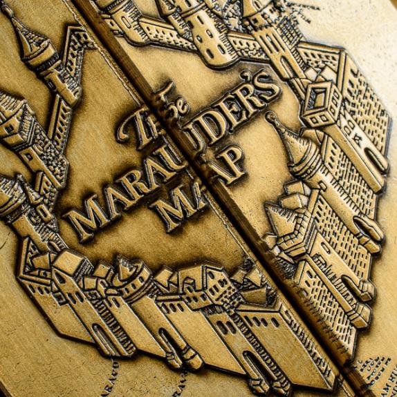 Harry Potter: Collector's Metal Marauder's Map / Harry Potter metalowa Mapa Huncwotów