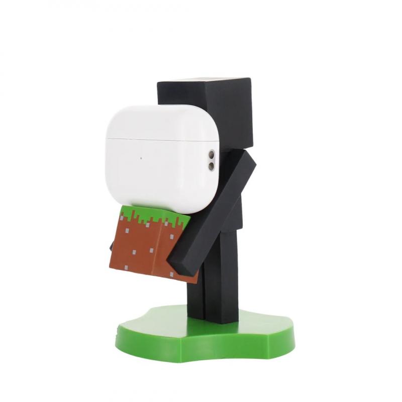Minecraft Enderman Holdem, Earbud Holder (11 cm) / stojak na słuchawki Minecraft Enderman (11 cm)