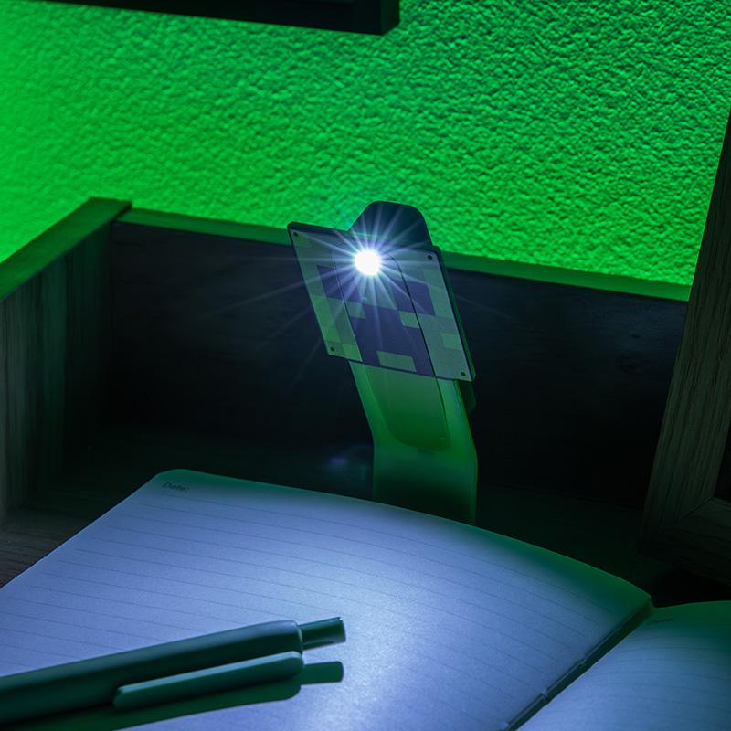 Minecraft Light & Bookmark - Creeper / Minecraft zakładka do książek i lampka - Creeper