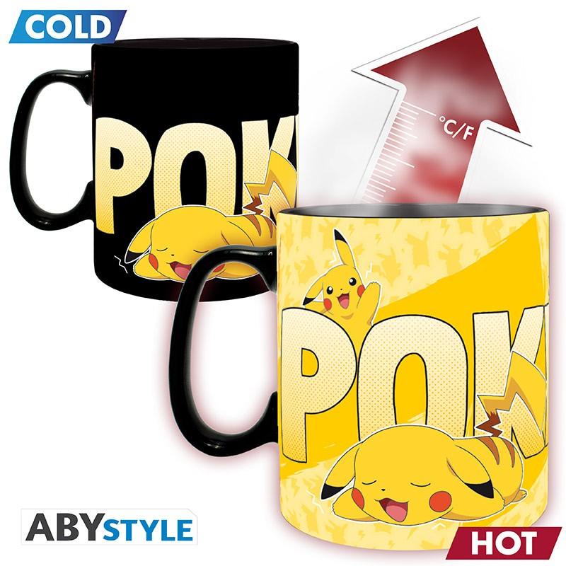 POKEMON Mug Heat Change (460 ml) - Pikachu / Pokemon kubek termoaktywny (460 ml) - Pikachu ABS