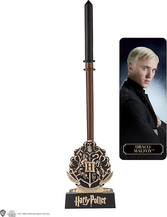 Harry Potter wand pen & stand with 3D bookmark - Draco Malfoy / Harry Potter długopis-różdżka plus stojak z zakładką 3D - Draco Malfoy