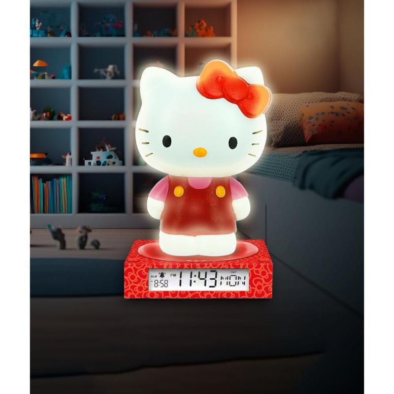 Hello Kitty 3D lamp with alarm / Hello Kitty lampka 3D z budzikiem