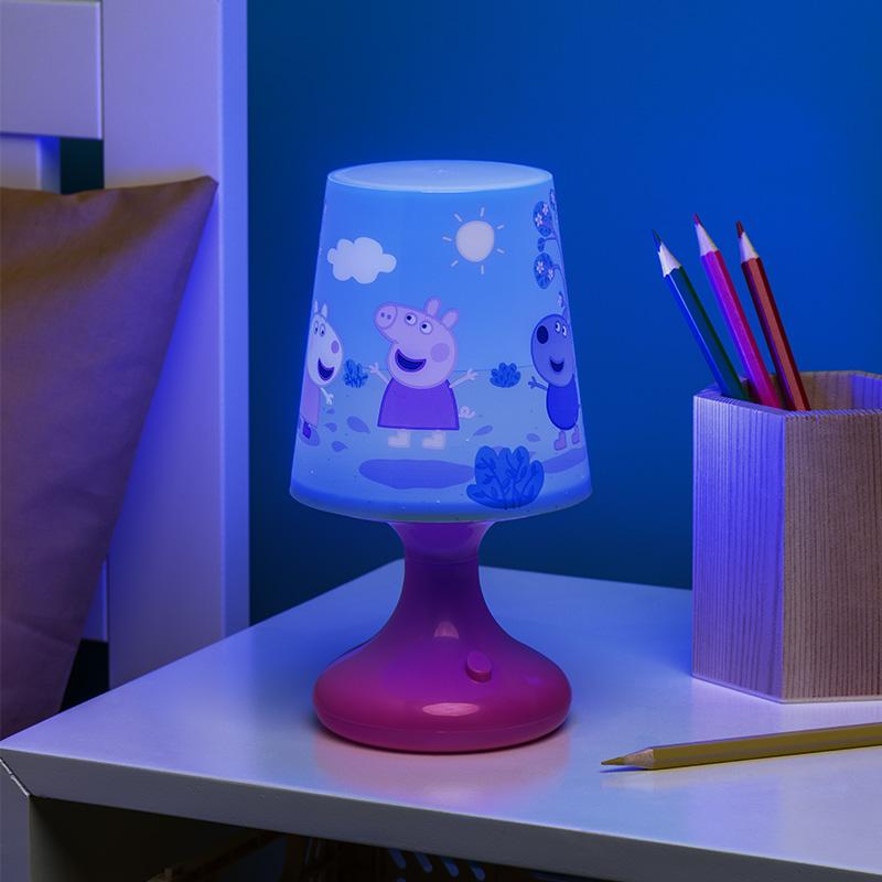 Peppa Pig Table Lamp (high: 18,50 cm) / Świnka Peppa Lampka nocna (wysokość: 18,50 cm)