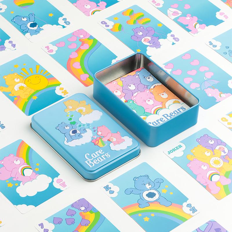 Care Bears Playing Cards in a Tin / Troskliwe Misie karty do gry w ozdobnej puszce