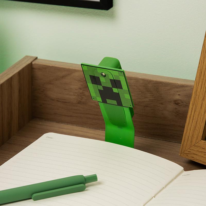 Minecraft Light & Bookmark - Creeper / Minecraft zakładka do książek i lampka - Creeper