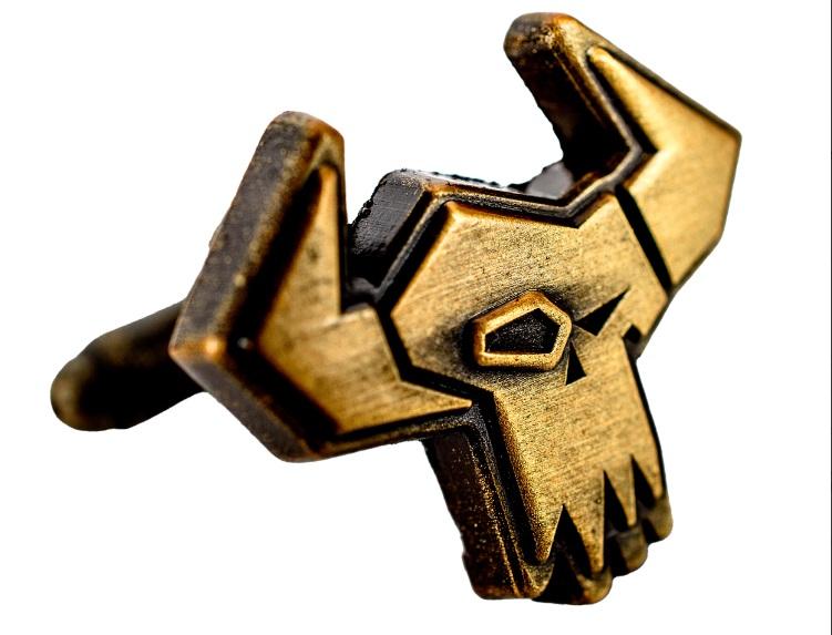 Warhammer 40,000: Orks Cufflinks / Warhammer 40000 spinki do mankietów Orks