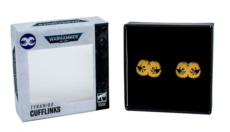 Warhammer 40,000: Tyranids Cufflinks / Warhammer 40000 spinki do mankietów Tyranids
