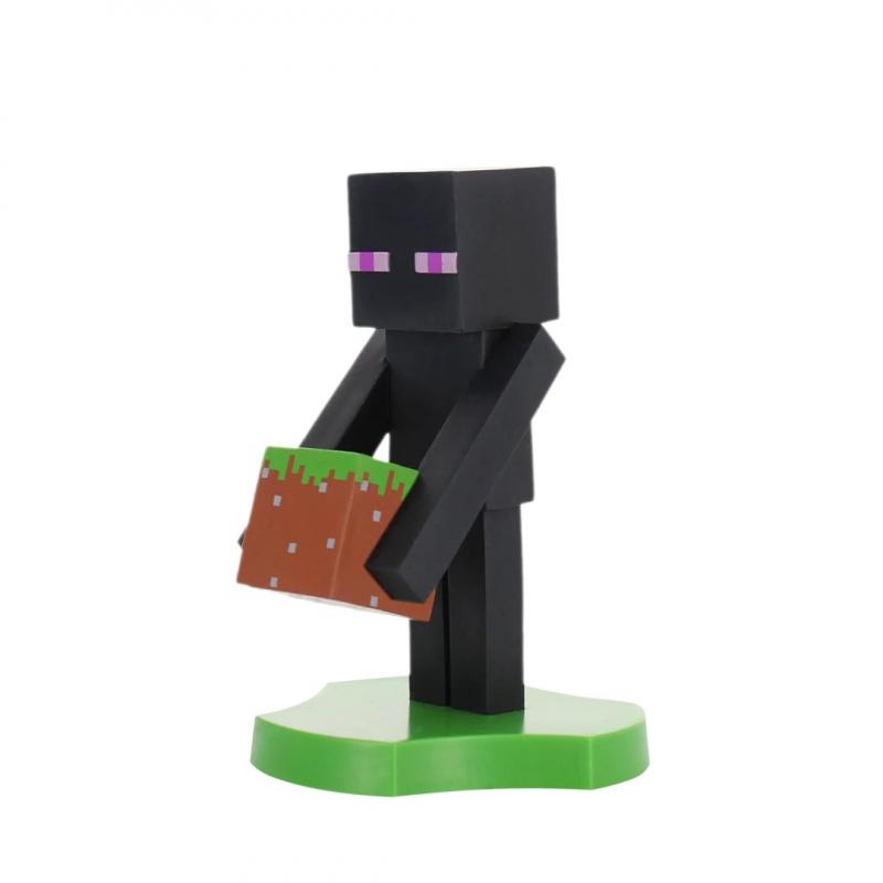 Minecraft Enderman Holdem, Earbud Holder (11 cm) / stojak na słuchawki Minecraft Enderman (11 cm)