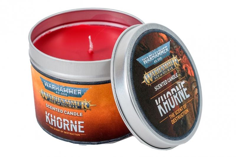 Warhammer 40000: Khorne Candle / Warhammer 40000 świeczka Khorne
