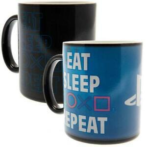Playstation heat change mug EAT SLEEP PLAY REPEAT / Playstation kubek termoaktywny EAT SLEEP PLAY REPEAT - ABS