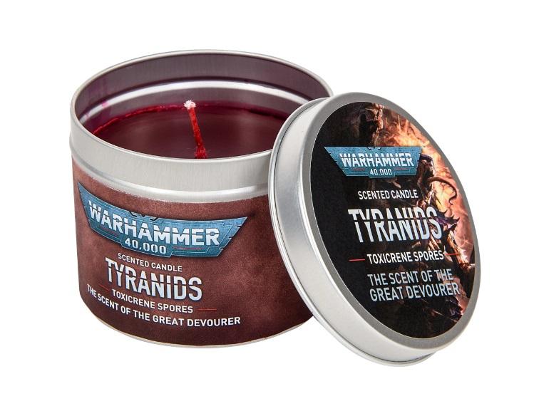 Warhammer 40000: Tyranids Candle / Warhammer 40000 świeczka Tyranids