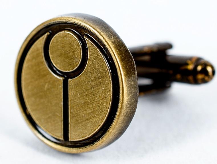 Warhammer 40,000: Tau Empire Cufflinks / Warhammer 40000 spinki do mankietów Tau Empire