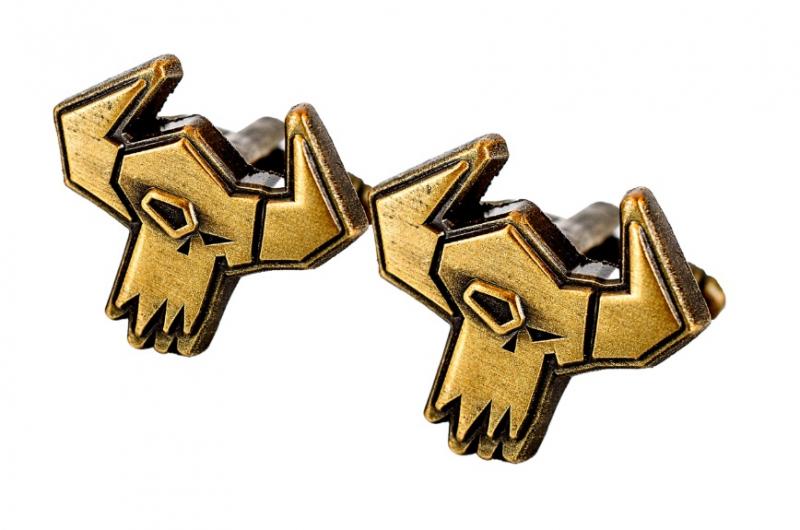 Warhammer 40,000: Orks Cufflinks / Warhammer 40000 spinki do mankietów Orks