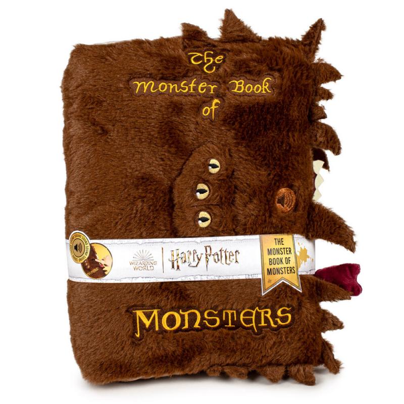 Harry Potter Magical Objects Monster Book with Sound / Harry Potter pluszowa księga potworów z dźwiękiem