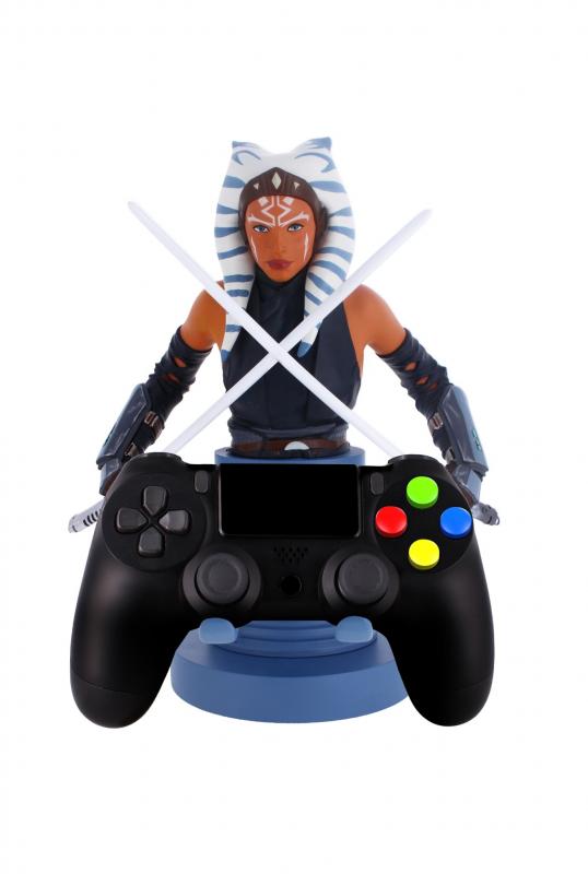 Star Wars - Mandalorian Ahsoka Tano phone & controller holder (20 cm) / stojak Gwiezdne Wojny - Mandalorian Ahsoka Tano (20 cm)