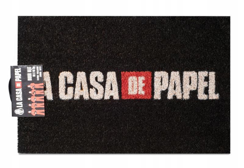 LA CASA DE PAPEL DOORMAT (60 x 40 cm) / wycieraczka pod drzwi Dom z papieru (60 x 40 cm)