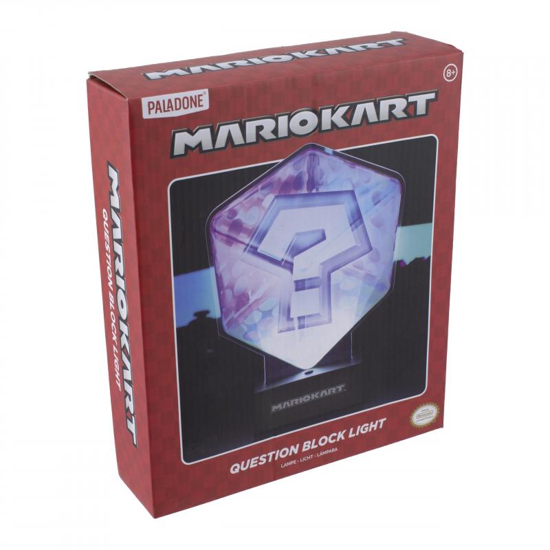 Mario Kart Acrylic Question Block Light / lampka Mario Kart - znak zapytania