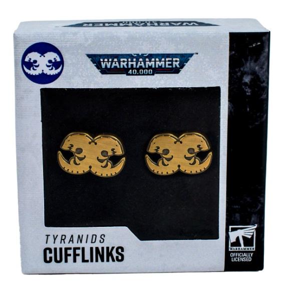 Warhammer 40,000: Tyranids Cufflinks / Warhammer 40000 spinki do mankietów Tyranids
