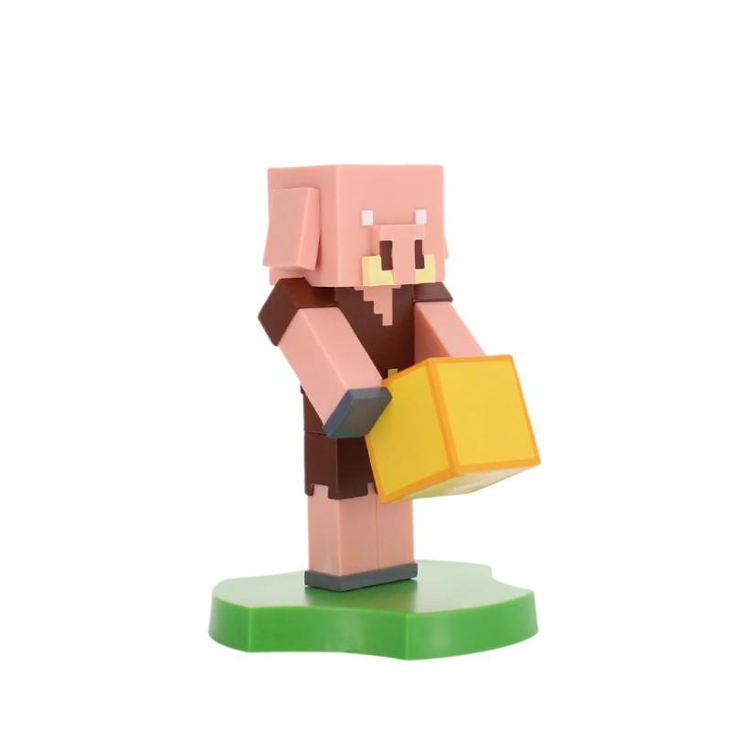 Minecraft Piglin Holdem, Earbud Holder (11 cm) / stojak na słuchawki Minecraft Piglin (11 cm)