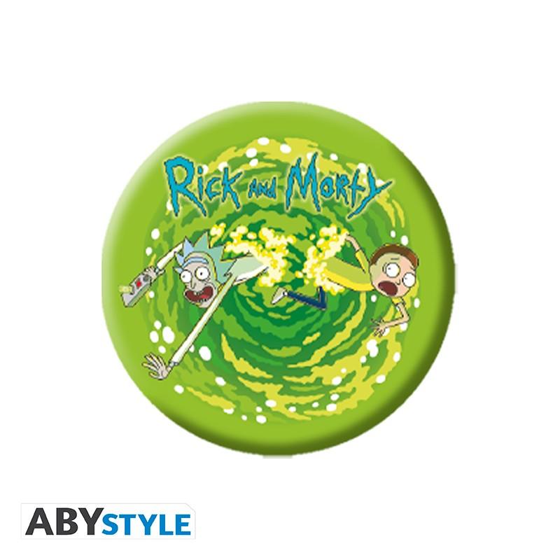 RICK AND MORTY Badge Pack - Characters / Rick i Morty zestaw przypinek - Postaci - ABS