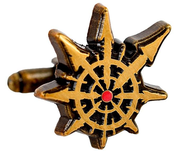 Warhammer 40,000: Chaos Cufflinks / Warhammer 40000 spinki do mankietów Chaos