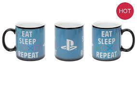 Playstation heat change mug EAT SLEEP PLAY REPEAT / Playstation kubek termoaktywny EAT SLEEP PLAY REPEAT - ABS