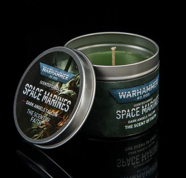Warhammer 40000: Space Marines Candle / Warhammer 40000 świeczka Space Marines