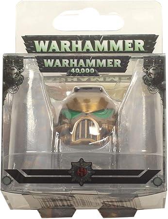 Warhammer 40K Metal Keychain Space Marine MKVII Helmet Gold / Warhammer 40K brelok metalowy Space Marine MKVII - hełm