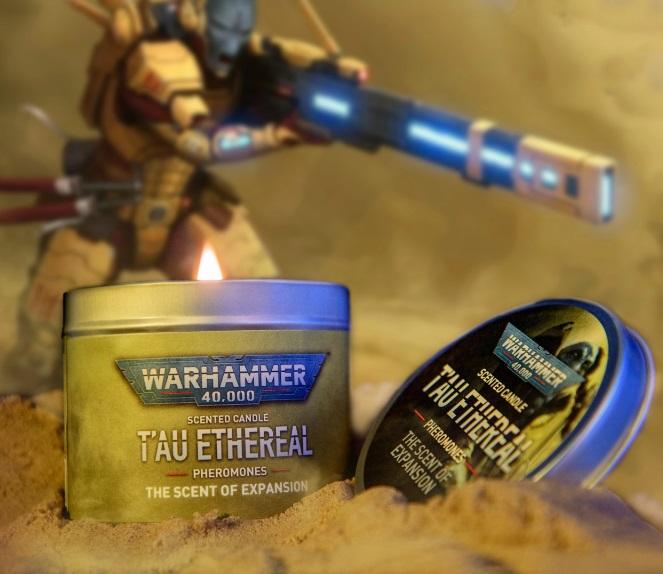 Warhammer 40000: Tau Ethereal Candle / Warhammer 40000 świeczka Tau Ethereal