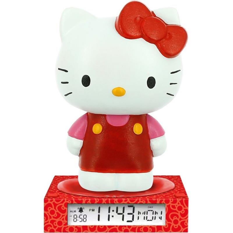 Hello Kitty 3D lamp with alarm / Hello Kitty lampka 3D z budzikiem