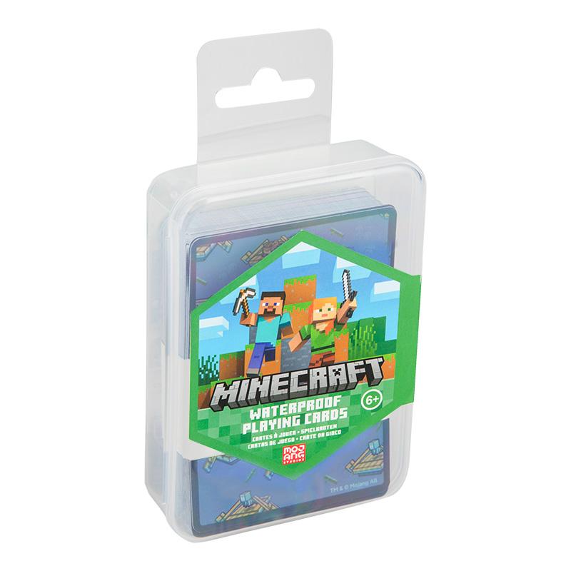 Minecraft Waterproof Playing Cards / Minecraft wodoodporne karty do gry