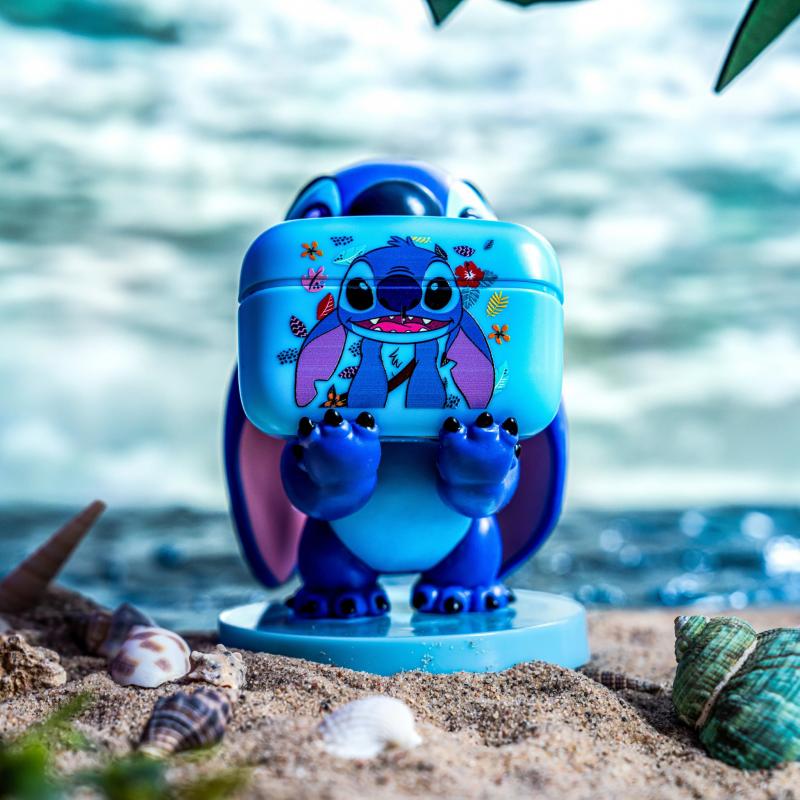 Disney Stitch: Buds Pro Wireless Bluetooth Earbuds and Phone Holder / Zestaw Disney Stitch: stojak na słuchawki plus słuchawki bezprzewodowe